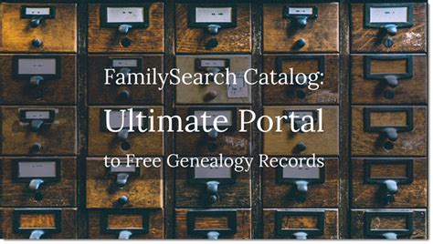 family searhc|familysearch catalog.